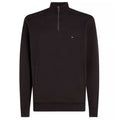 Tommy Hilfiger Essential Intechno Quarter Zip Sweater Zwart