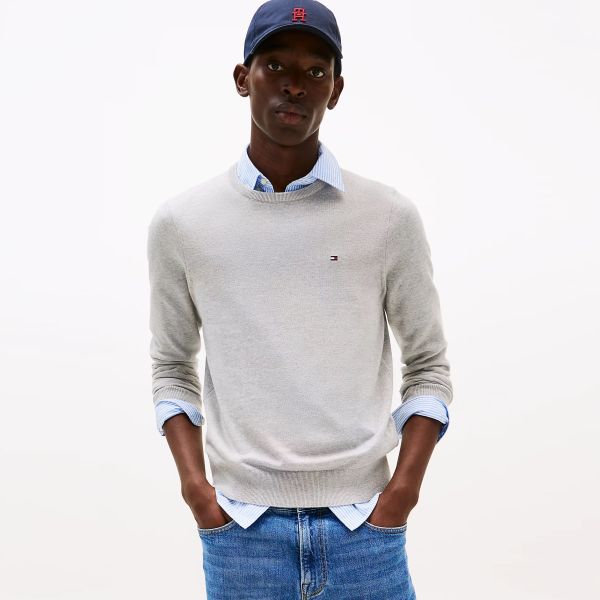 Tommy Hilfiger Essential Sweater Grijs