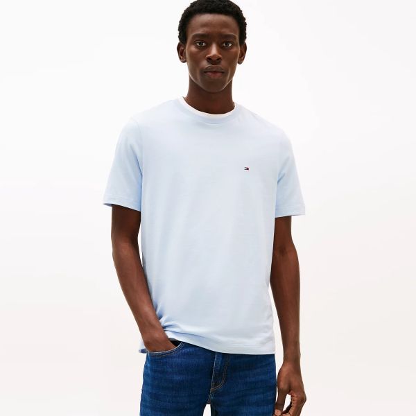 Tommy Hilfiger Essential T-shirt Licht Blauw