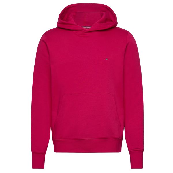 Tommy Hilfiger Flag Logo Hoodie Rood