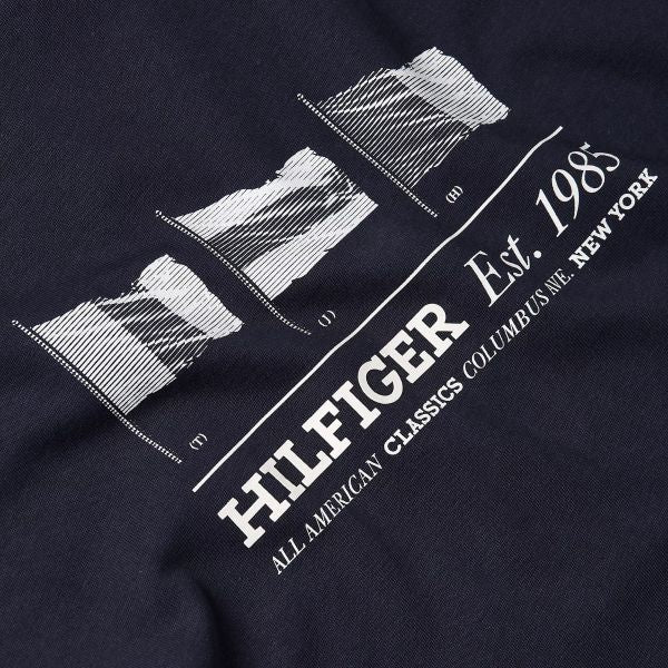 Tommy Hilfiger Flags T-shirt Navy