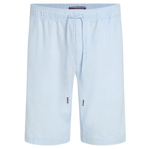 Tommy Hilfiger Harlem Linen Korte Broek Licht Blauw