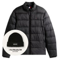 Tommy Hilfiger Mid Weight Krave-pufferjakke Sort