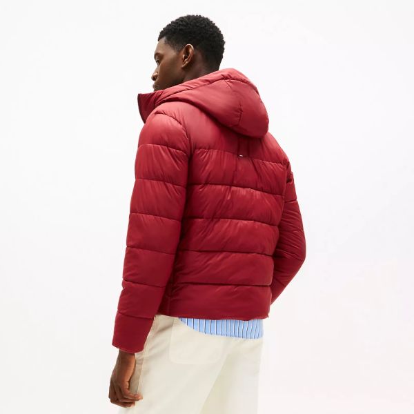 Tommy Hilfiger Mid Weight Puffer Bordeaux