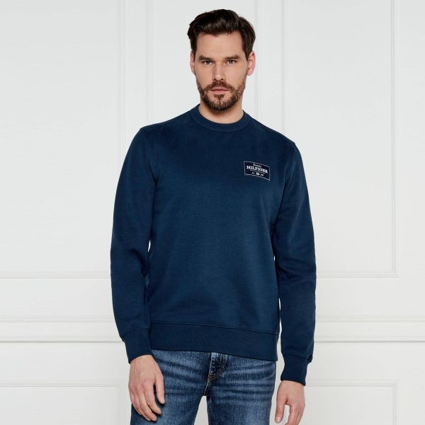 Tommy Hilfiger Monotype Label Sweater Navy