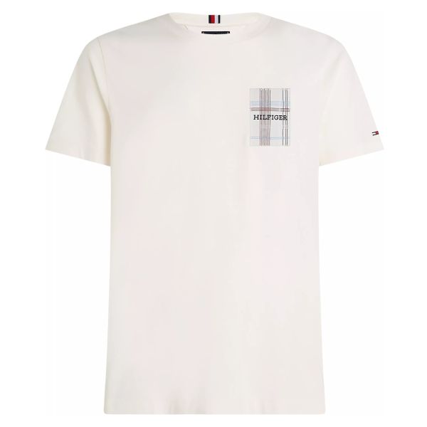 Tommy Hilfiger Monotype Woven Label T-shirt Wit