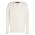 Tommy Hilfiger Organic Polo Sweater Off White