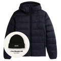 Tommy Hilfiger mellemvægt dunjakke navy