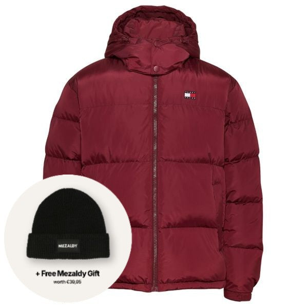 Tommy Jeans Alaska Puffer bordeaux