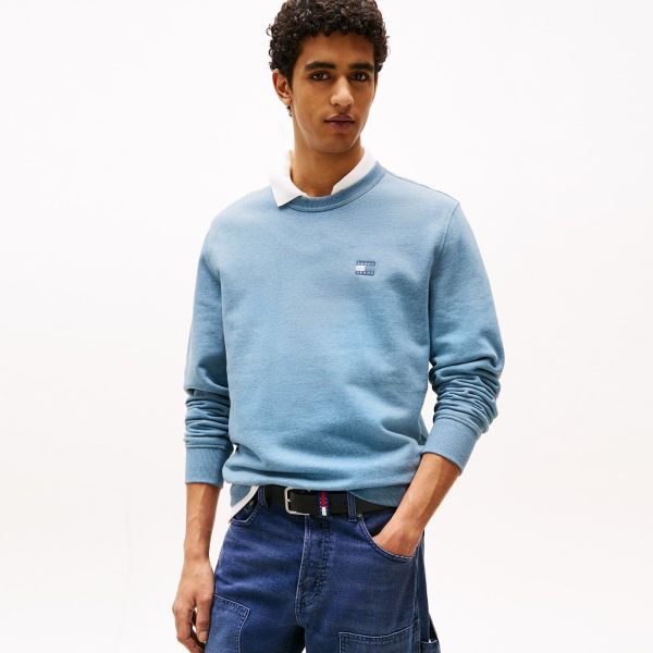 Tommy Jeans Badge Sweater Blauw
