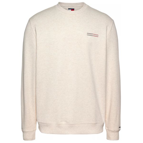 Tommy Jeans Entry Graphic Sweater Off White