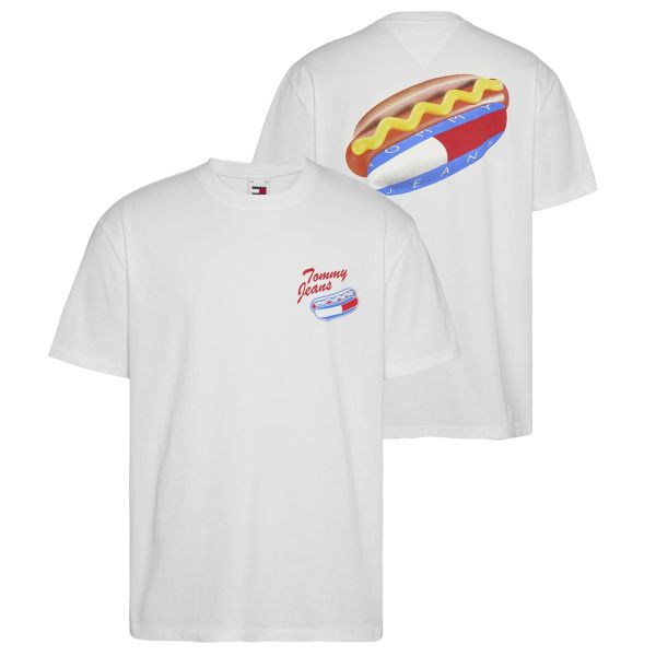 Tommy Jeans Fun Novelty T-shirt Wit