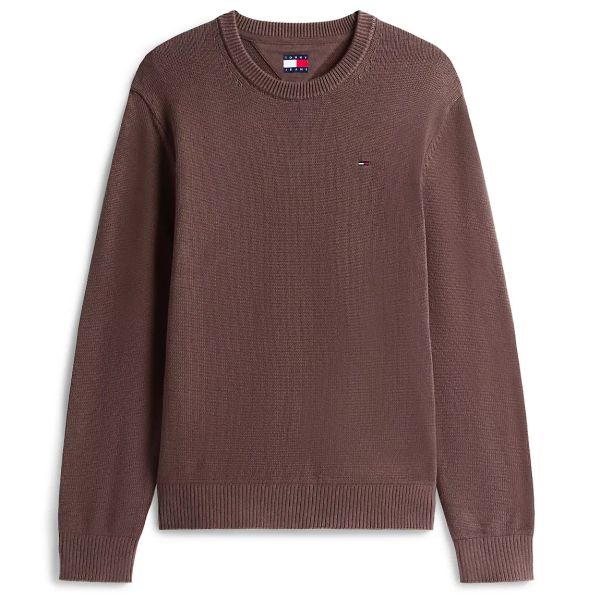 Tommy Jeans Slim Essential Sweater Bruin