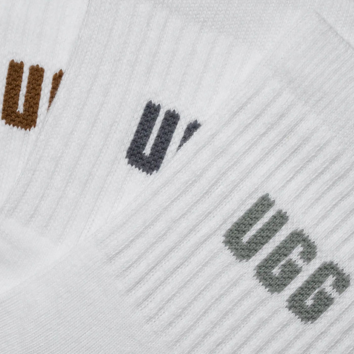 UGG Quinlin Logo Quarter 3-pak strømper flerfarvet