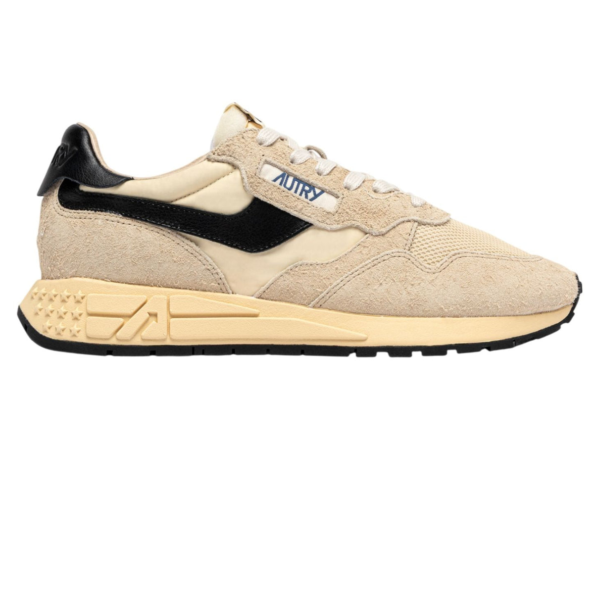 Autry Reelwind Low Sneaker Beige/Zwart