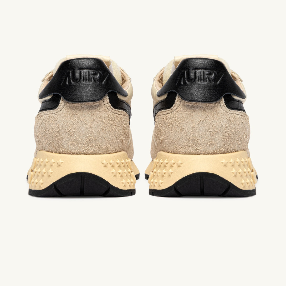 Autry Reelwind Low Sneaker Beige/Zwart