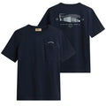 Woolrich Cotton Logo Pocket T-shirt Navy