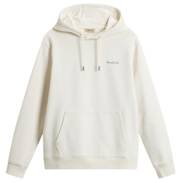 Woolrich Graphic Hoodie Beige