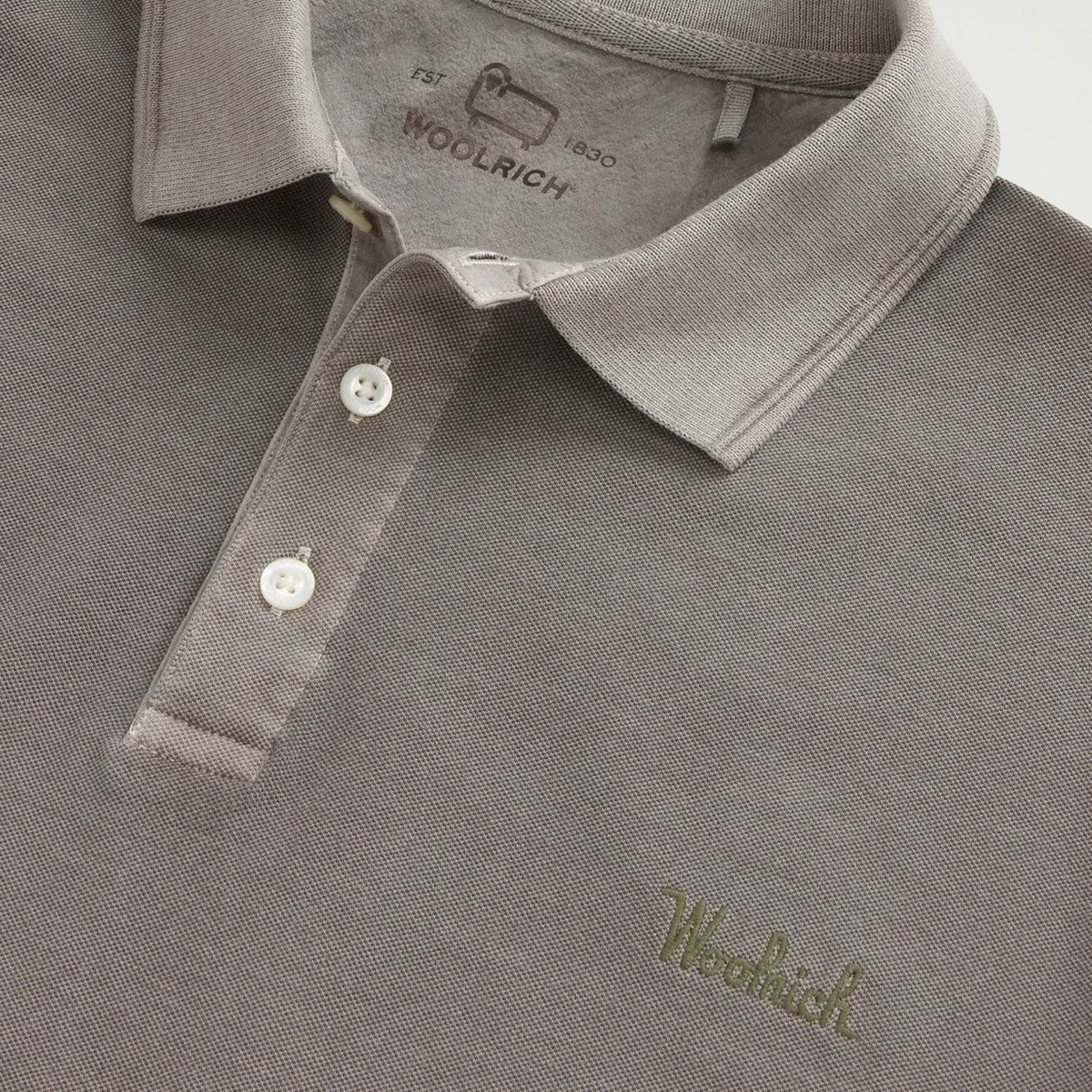Woolrich Mackinack Polo Donker Groen