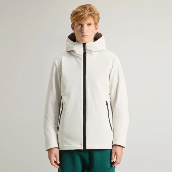 Woolrich Pacific Soft Shell Jack Beige