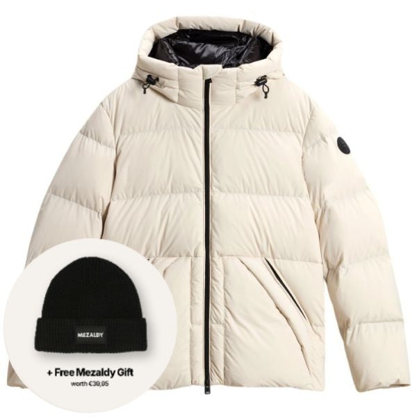 Woolrich Sierra Supreme dunjakke beige