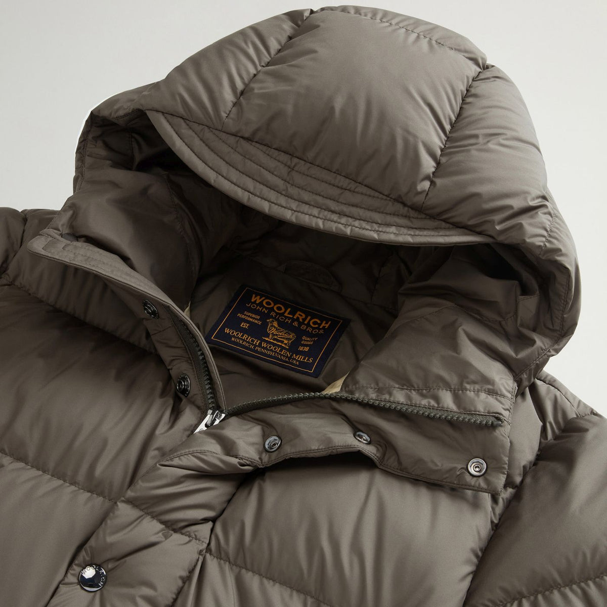 Woolrich Cloud Davis Parka Mørkegrøn