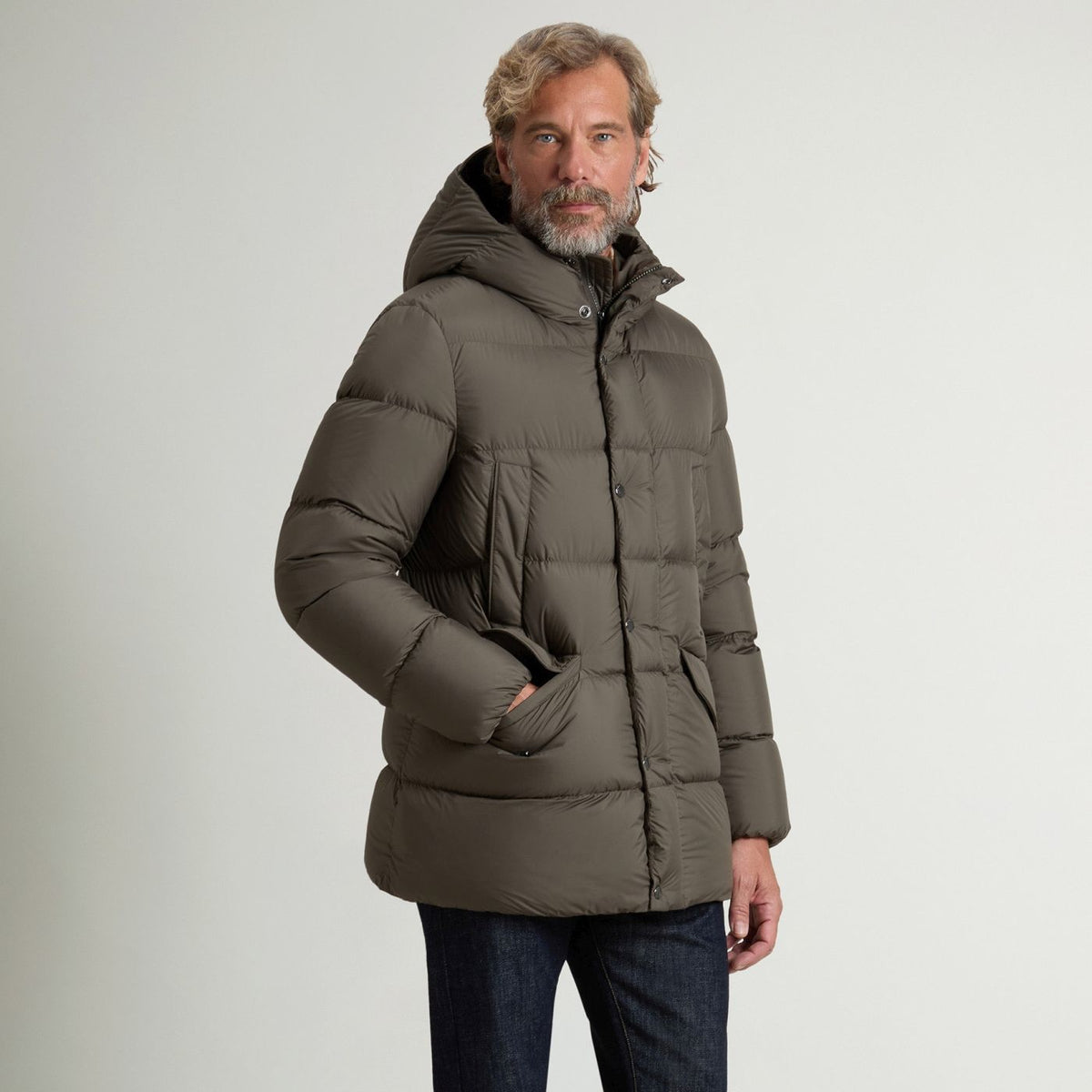 Woolrich Cloud Davis Parka Mørkegrøn