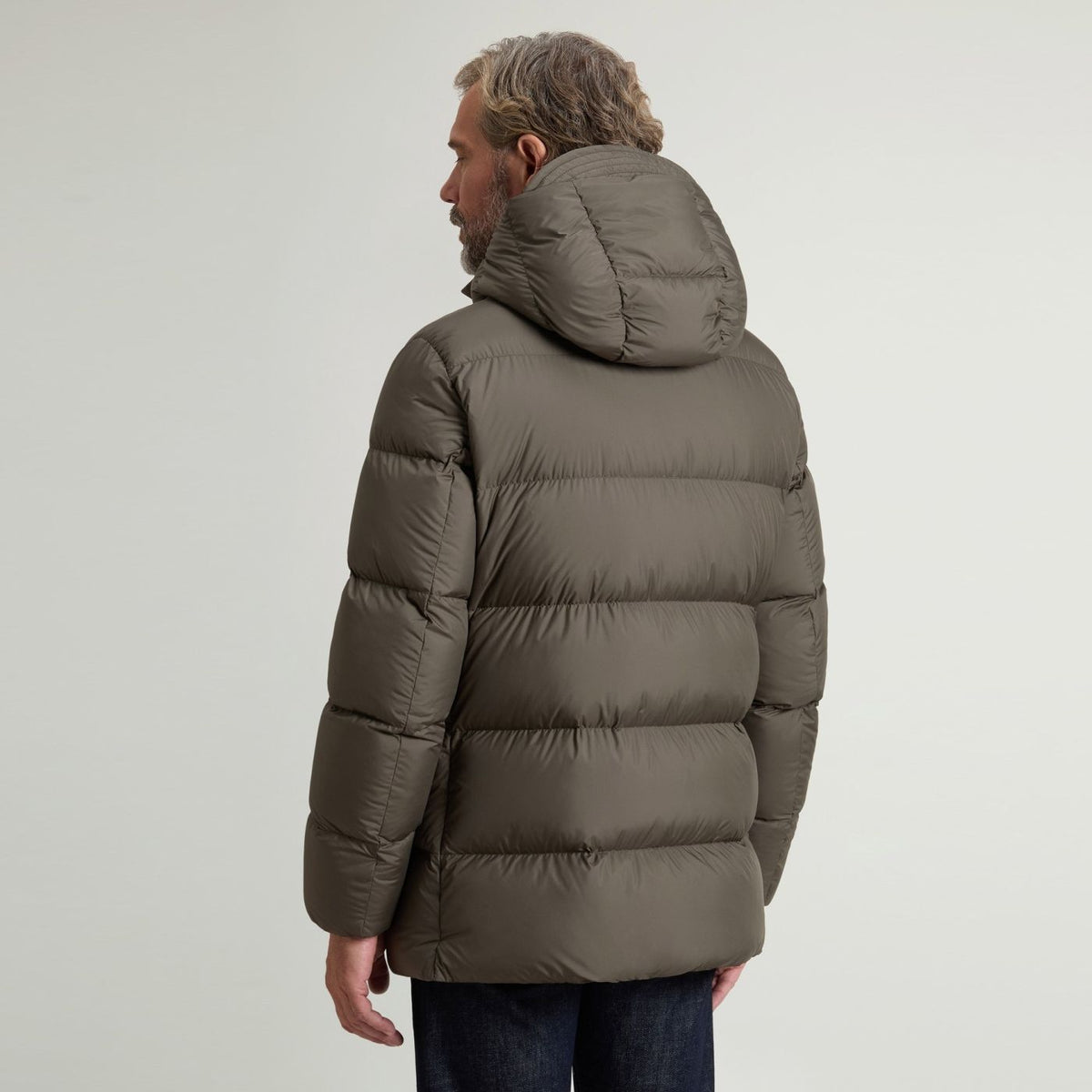Woolrich Cloud Davis Parka Mørkegrøn
