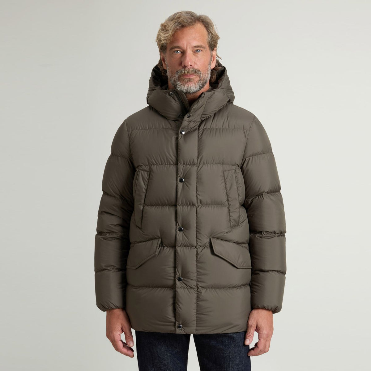 Woolrich Cloud Davis Parka Mørkegrøn