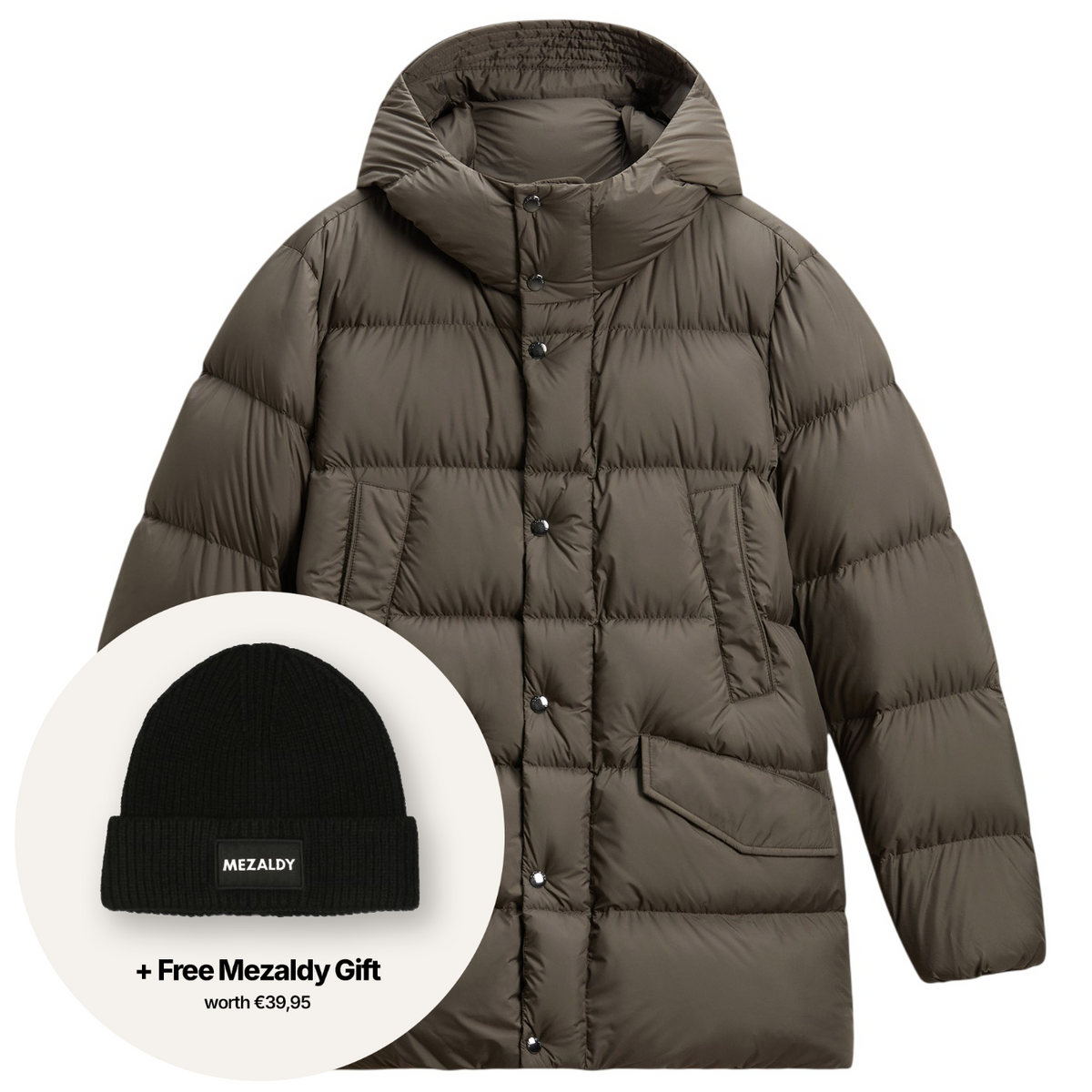 Woolrich Cloud Davis Parka Mørkegrøn