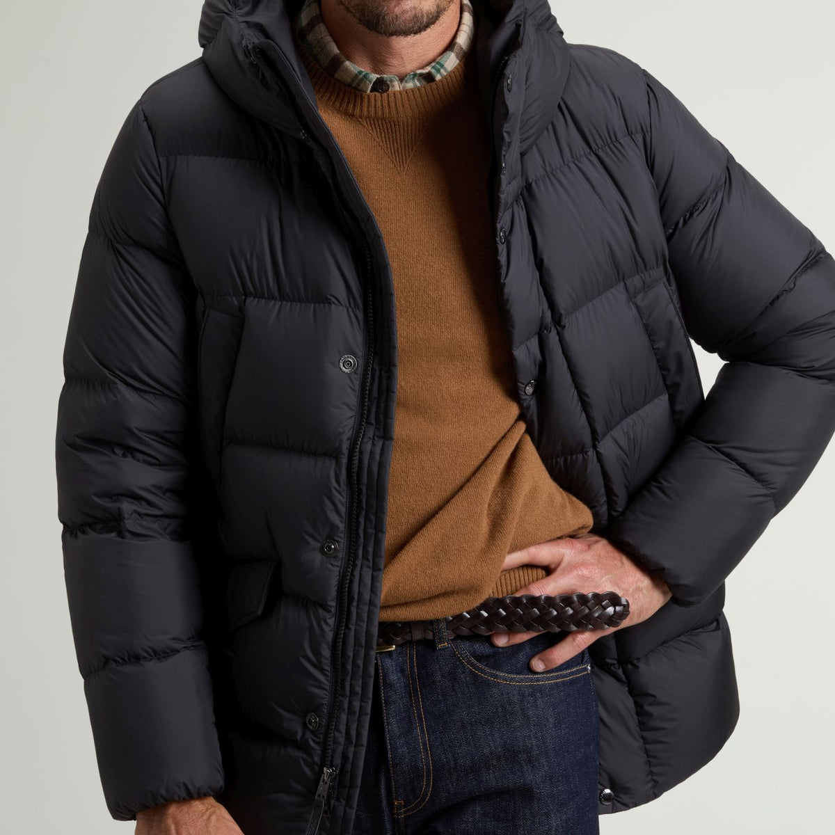 Woolrich Cloud Davis Parka Sort