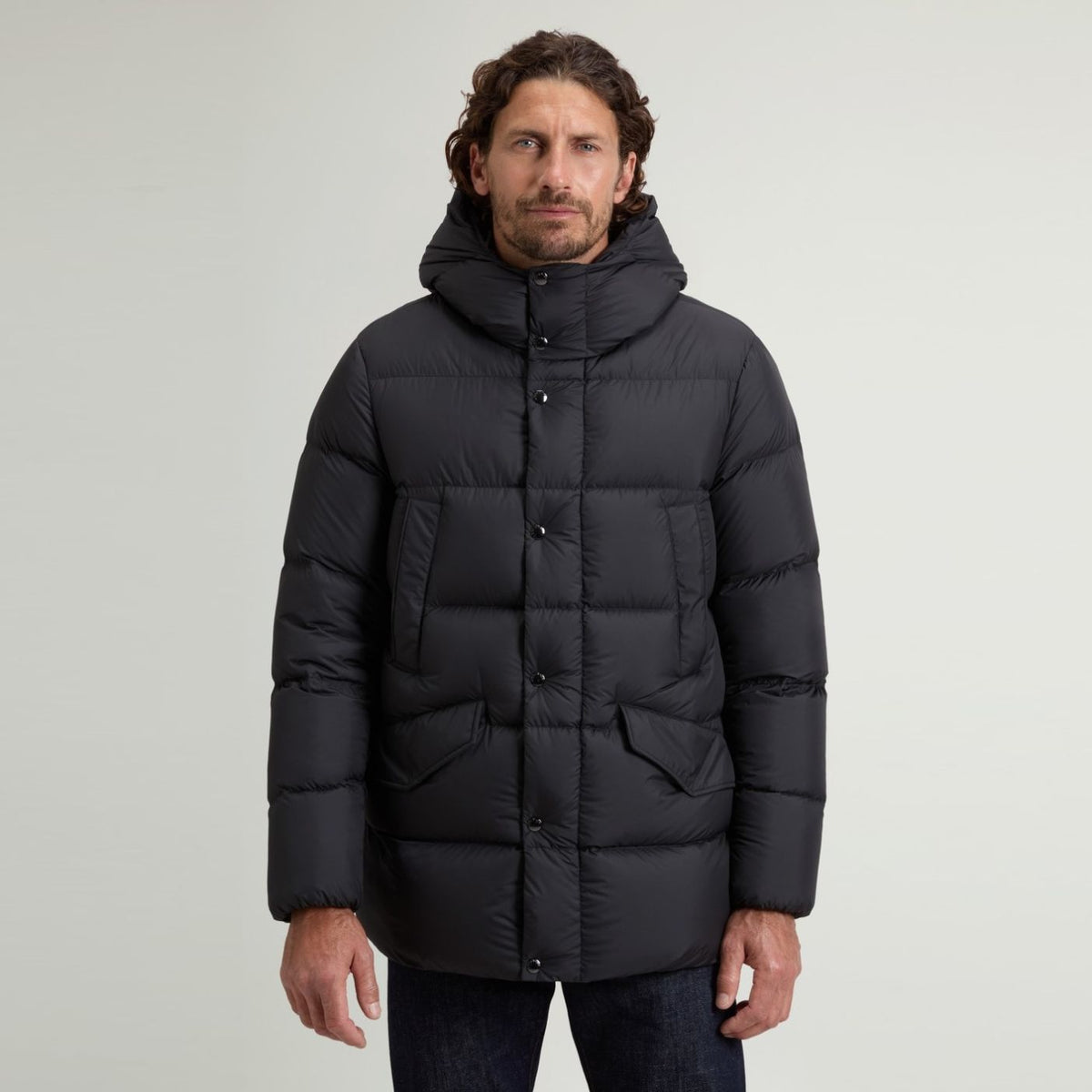 Woolrich Cloud Davis Parka Sort