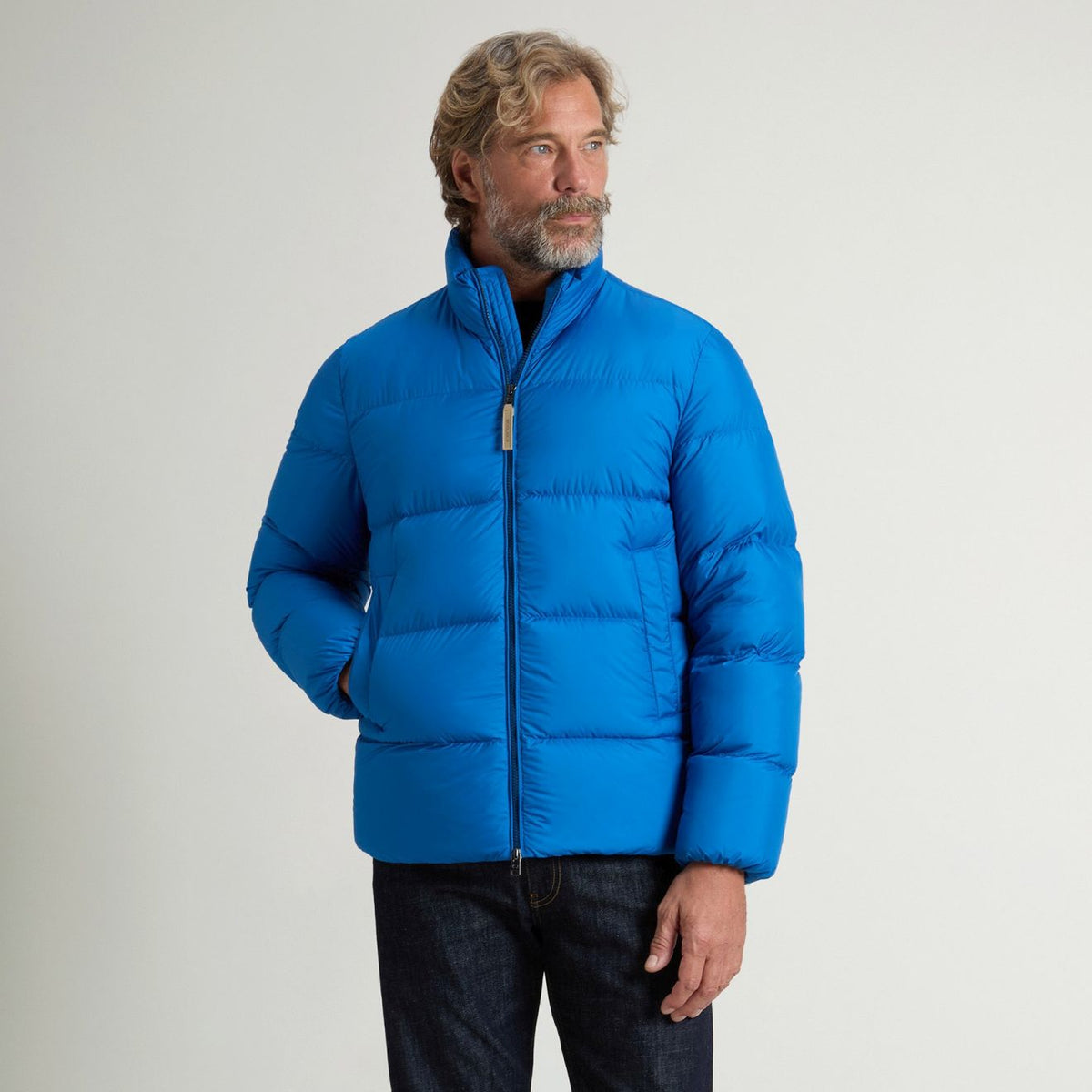 Woolrich Cloud Eagle dunjakke blå