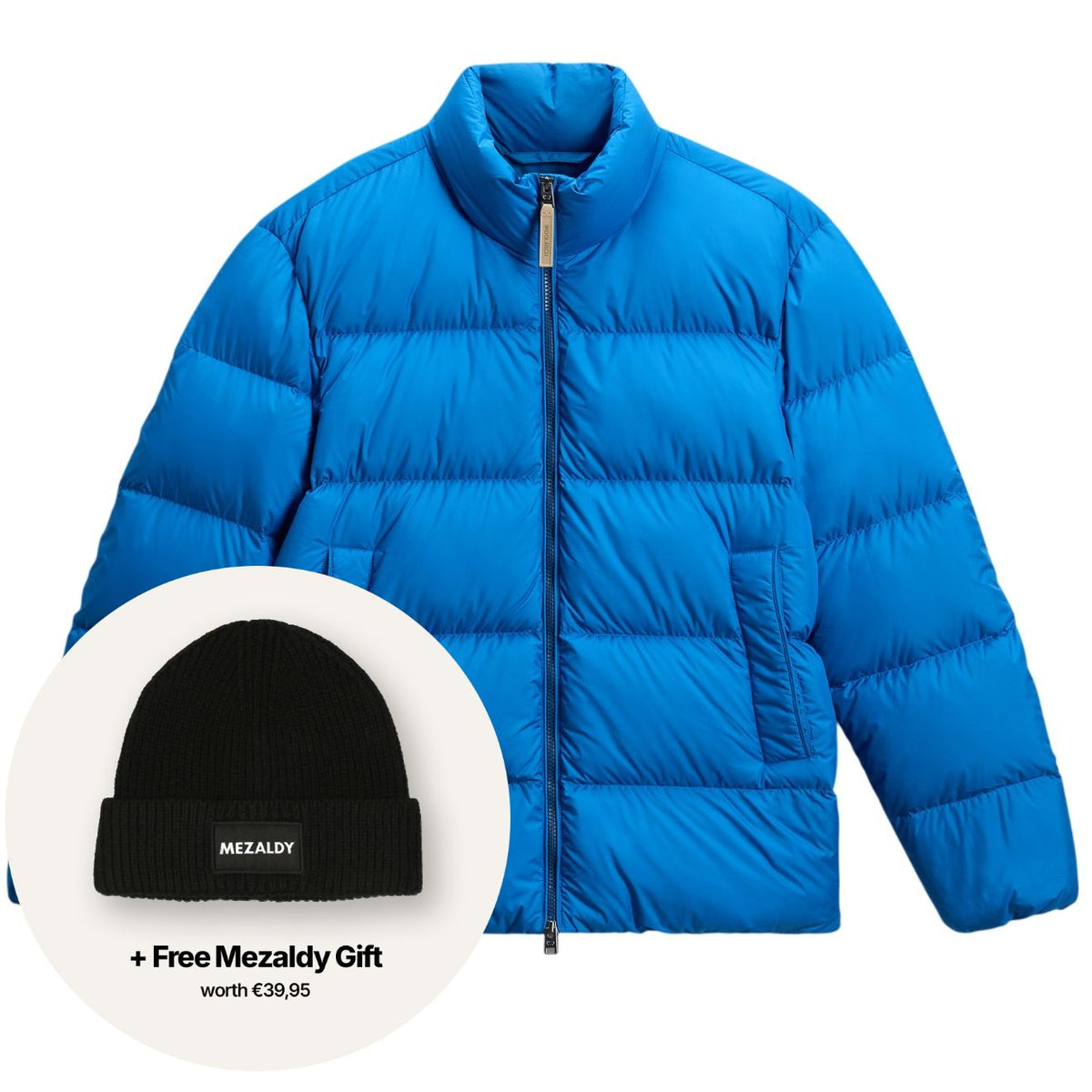 Woolrich Cloud Eagle dunjakke blå