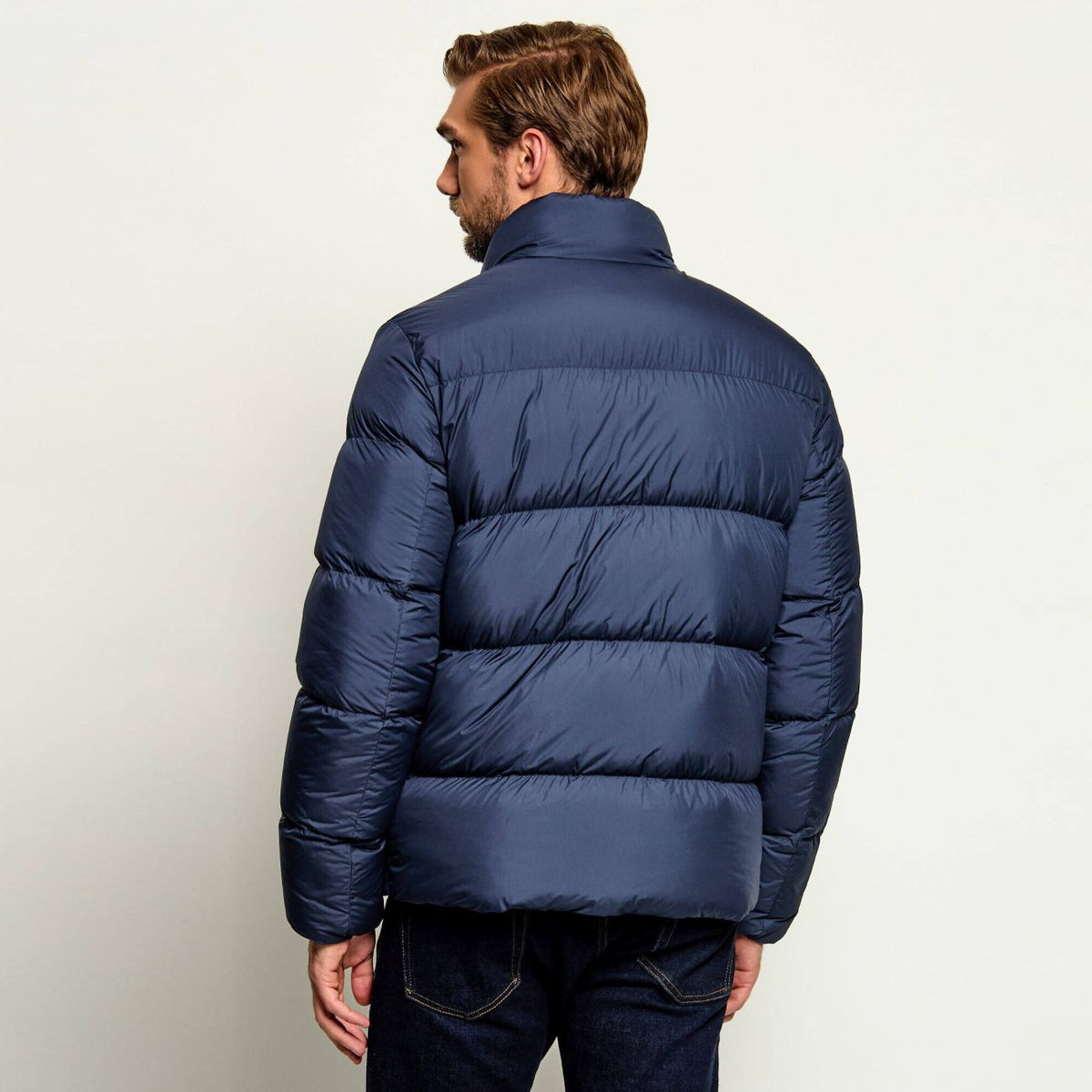 Woolrich Cloud Eagle Puffer Marineblå