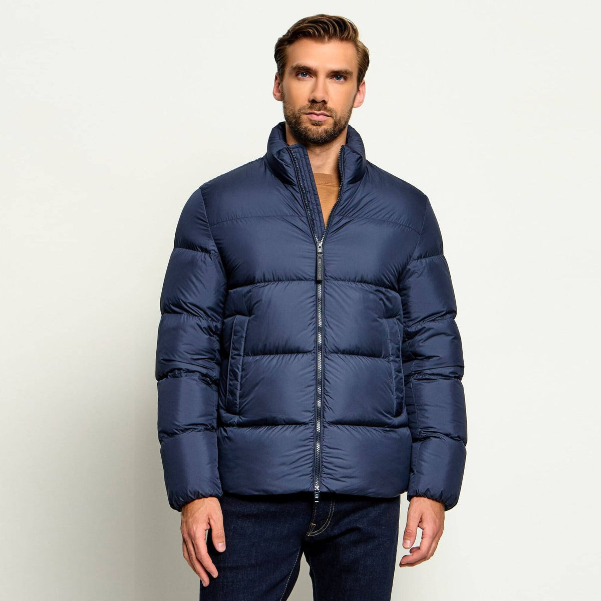 Woolrich Cloud Eagle Puffer Marineblå