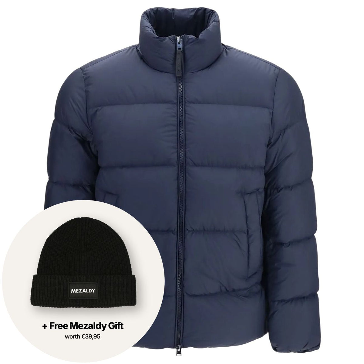 Woolrich Cloud Eagle Puffer Marineblå