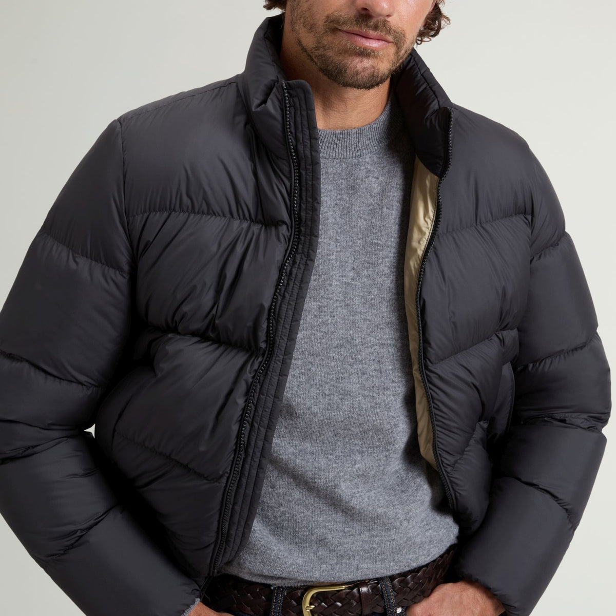 Woolrich Cloud Eagle Puffer Sort