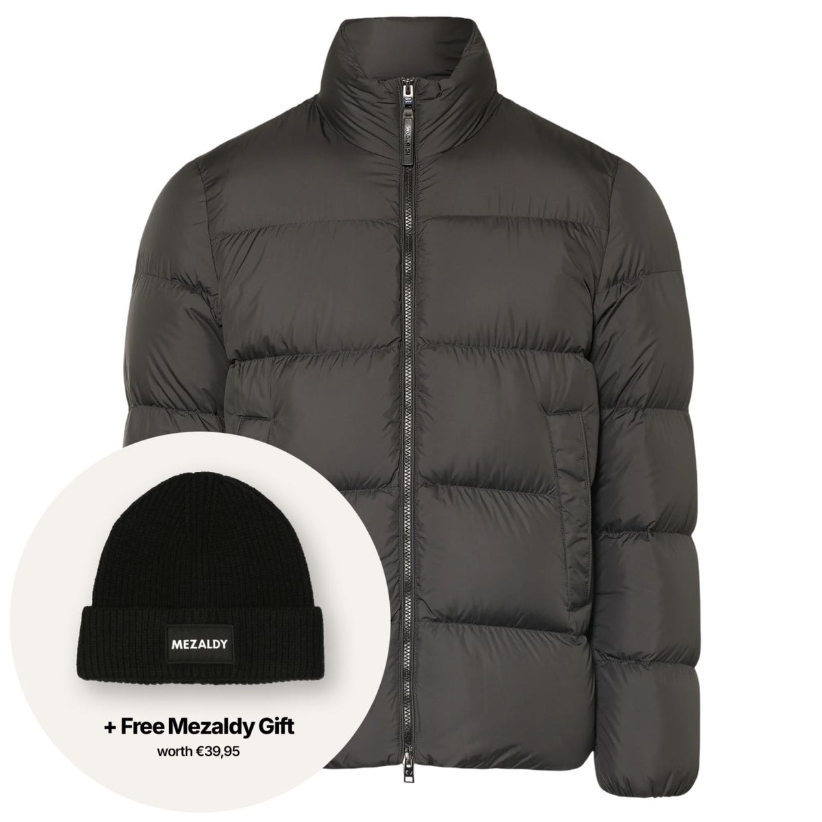 Woolrich Cloud Eagle Puffer Sort