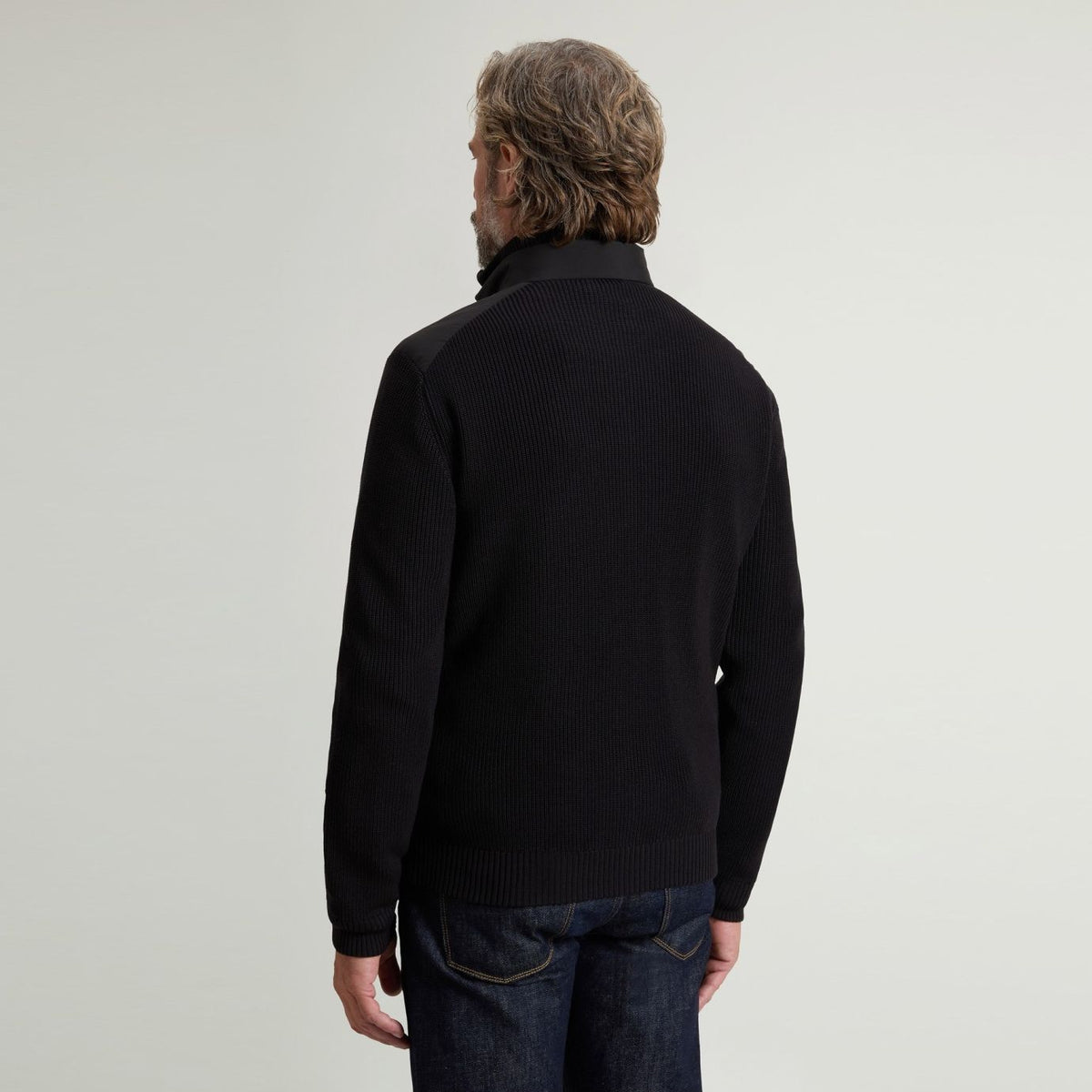 Woolrich Cloud Hybrid Jakke Sort