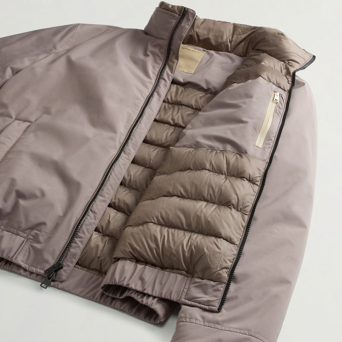 Woolrich Cloud Lewis Bomberjakke Brun