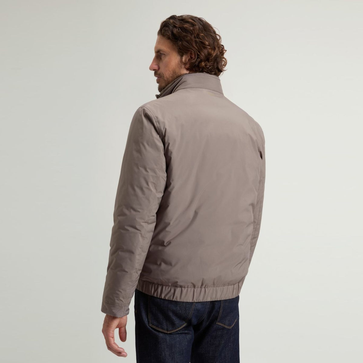 Woolrich Cloud Lewis Bomberjakke Brun
