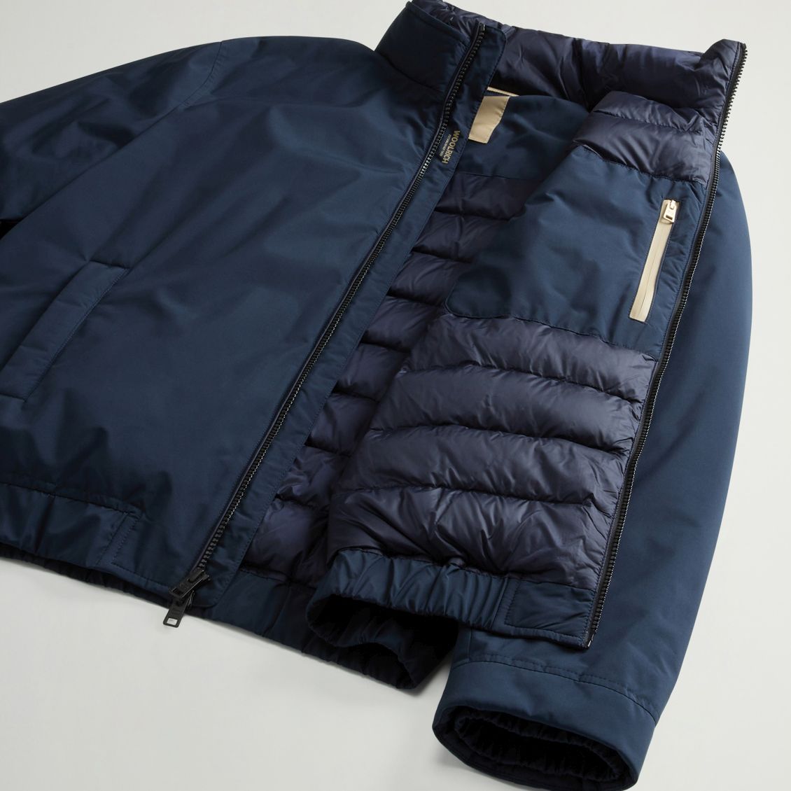 Woolrich Cloud Lewis Bomberjakke Navy