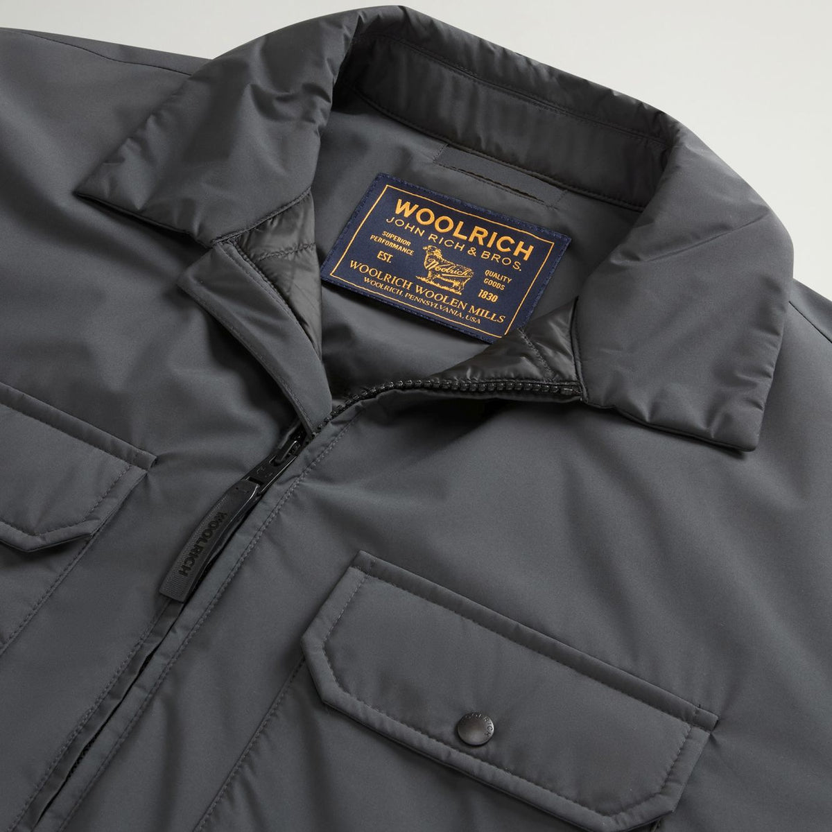 Woolrich Cloud Overshirt Antracit