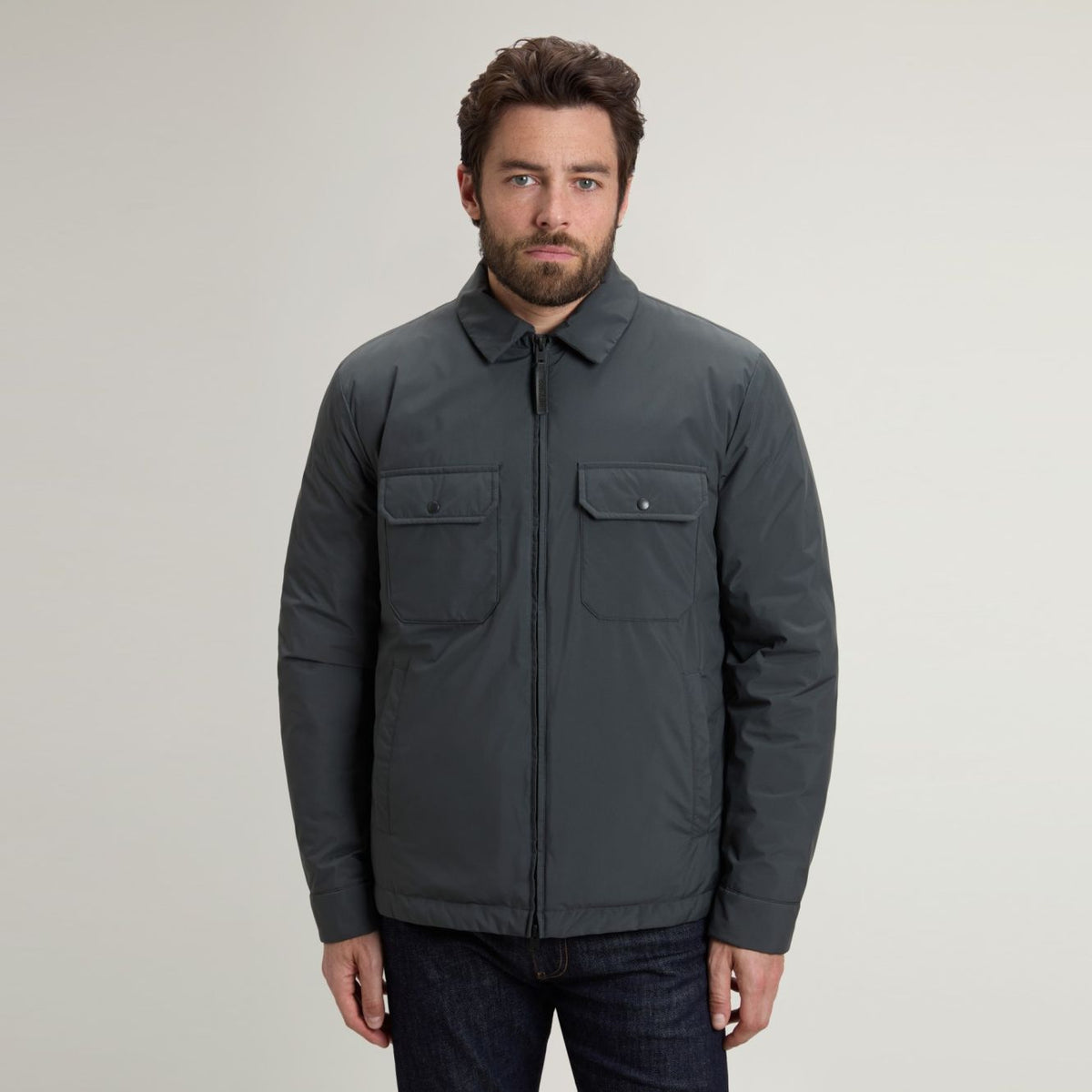 Woolrich Cloud Overshirt Antracit