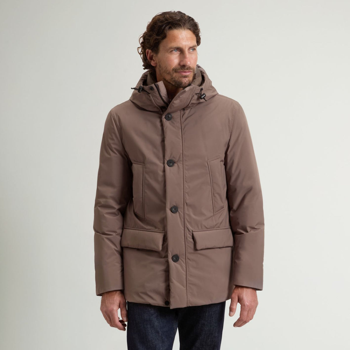 Woolrich Cloud Parka Brun