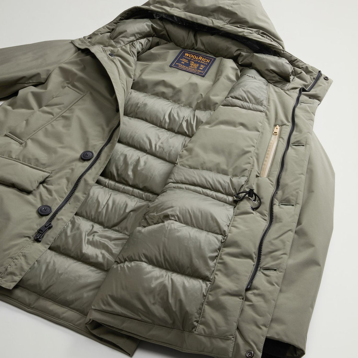 Woolrich Cloud Parka Mørkegrøn