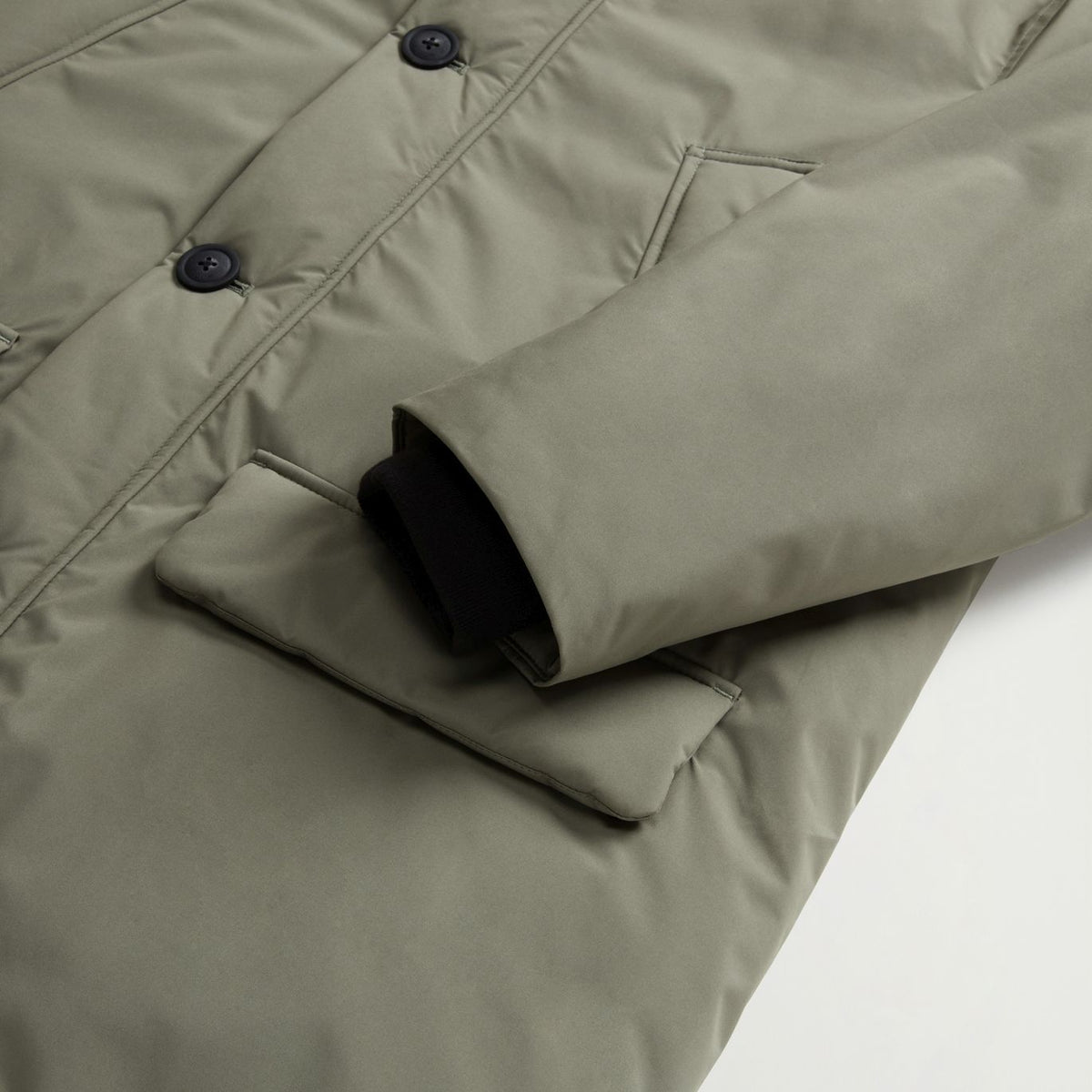 Woolrich Cloud Parka Mørkegrøn