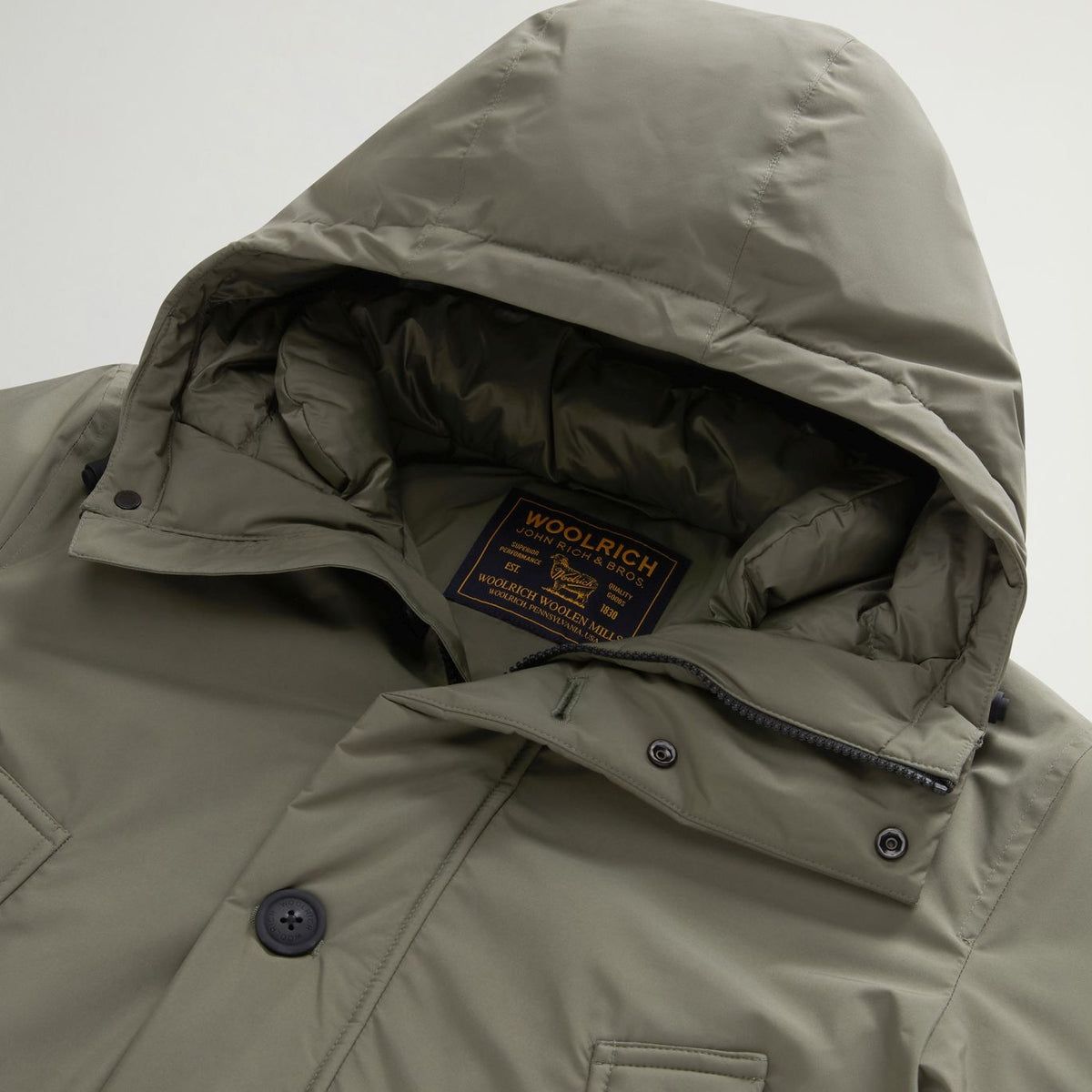 Woolrich Cloud Parka Mørkegrøn