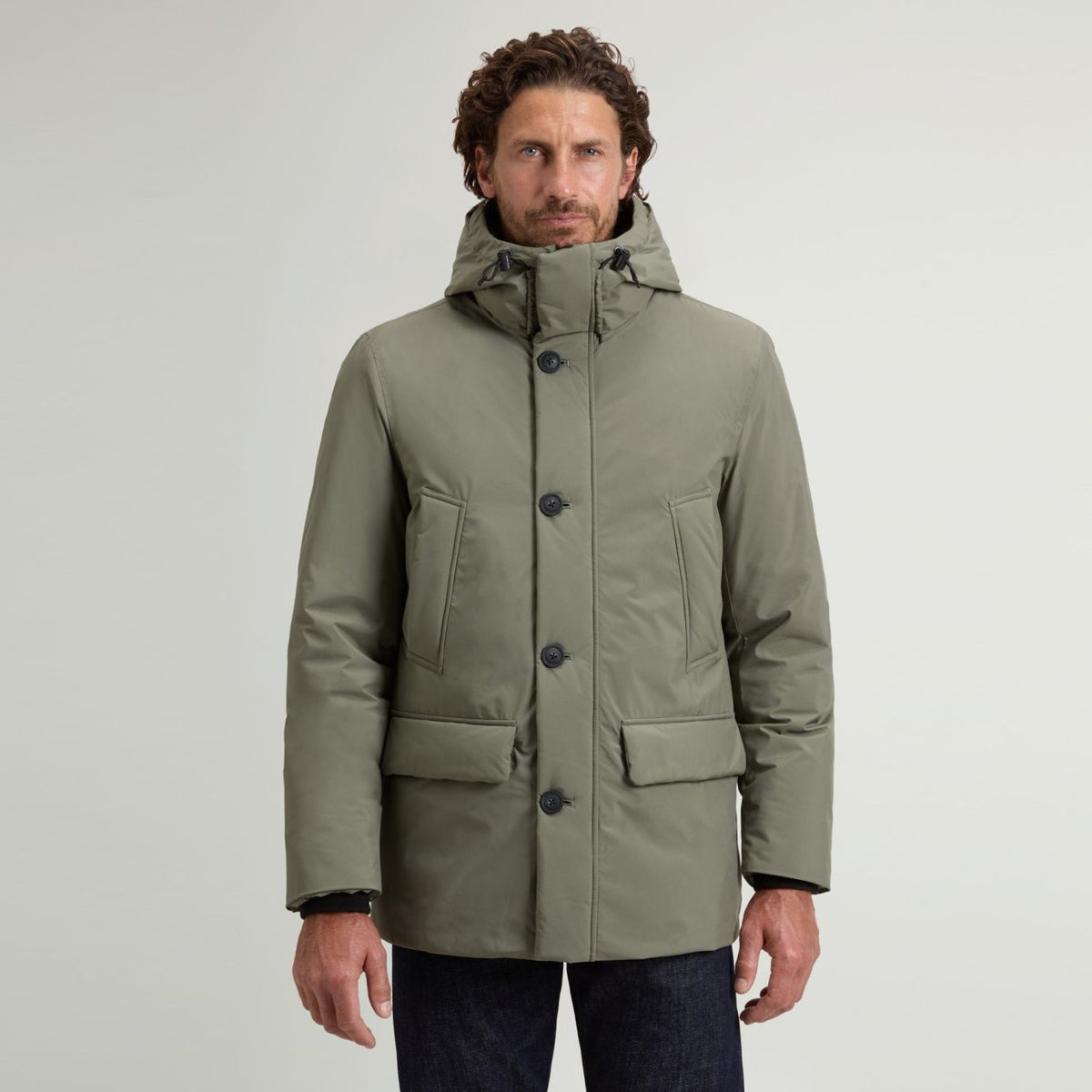 Woolrich Cloud Parka Mørkegrøn